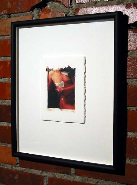 Sample framed print. Nude art photography female stock framed print